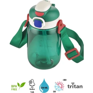 Tritan Pipetli - Pipetsiz Kullanılabilen Matara - 550 ml