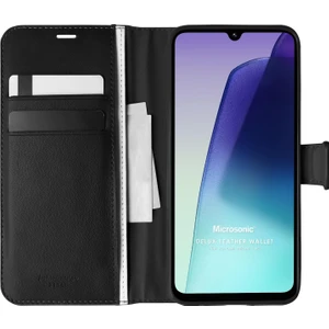 Xiaomi Redmi 14C Kılıf Delux Leather Wallet Siyah