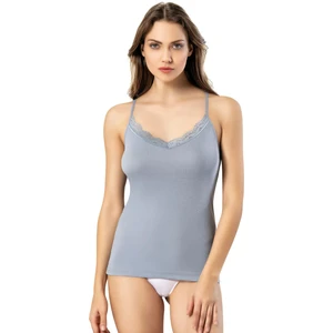 Dantelli Ip Askılı Raporlu Ribana Kadın Atlet