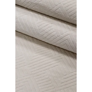 Soft Nest Merinos Anadolu Krem Kaymaz Tabanlı Kesme Kabartmalı Salon Koridor Mutfak Halı