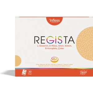 Regista, Glutamin, Sistein, Glisin, D-Riboz ve Multivitamin Içeren Saşe