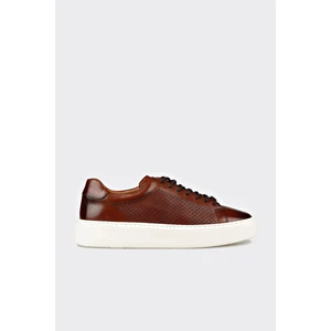 Taba Deri Erkek Günlük Ayakkabı