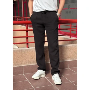 Bel lastikli, bağcıklı, Oversize fit, %100 Pamuklu Müslin dokuma, Yazlık&baharlık Pantolon 295