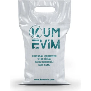 Kumevim Doğal Organik Naturel Bentonit Kedi Kumu 2X10 Lt - 8.5 kg