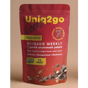 Weekly Kakaolu & Bademli Proteinli Meyve Bar - 7 Adet 50 gr
