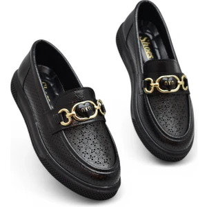 398 Rahat Taban Günlük Kadın Ayakkabı Tokalı Kadın Ayakkabı Laofer Oxfort Kadın Casual Ayakkabı