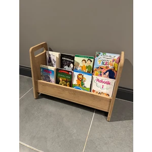 Montessori Mdf Çok Kullanışlı Kitaplık