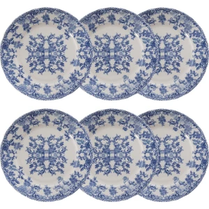 Blue Dream Servis Tabağı Seti 6lı-26 cm