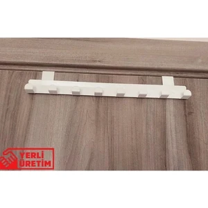 Metal Siyah Kapı Arkası Askılık Organizer Askılık ve Mutfak Banyo Kapı Arkası Askılık