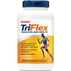 Gnc Triflex Targeted Joint, Bone & Cartilage Health  With Glucosamine Chondroitin & Msm Support Mobility & Flexibility  240 Caplets.made In Usa