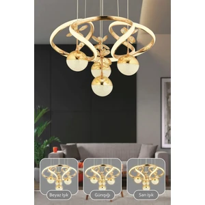 Sina 4toplu Ledli Avize Gold