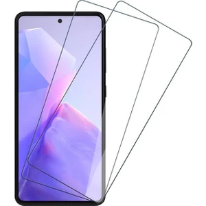 Samsung Galaxy A56 ile Uyumlu Ekran Koruyucu Şeffaf Temperli Kırılmaz Cam Ekran Koruyucu 2 Adet