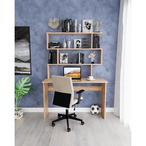 Wood Aria Kitaplıklı Çalışma Masası, Çalışma Masası, Çocuk Çalışma Masası, Bilgisayar Masası, Ofis Masası ,masa