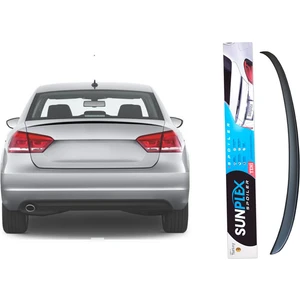 Vw Passat B7 2010-2014 Bagaj Üstü Spoyler, Spoiler, Çıta Parlak Siyah Piano Black