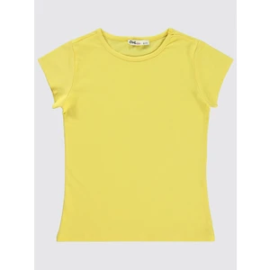 Civil Girls Kız Çocuk Tişört 6-9 Yaş Sarı