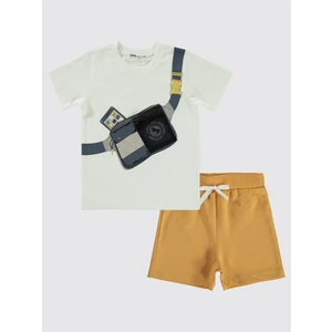 Civil Boys Erkek Çocuk Takım 2-5 Yaş Ekru