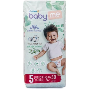 Baby Me Junior 5 Numara Bebek Bezi 11-18 kg 50 Adet
