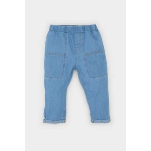 Erkek Bebek Beli Lastikli Jean Pantolon E0833A525SP