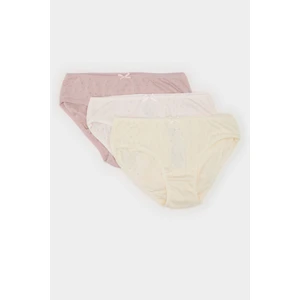 Kız Çocuk 3'lü Slip Külot E7070A825SP