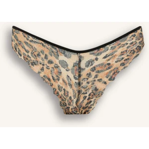 Leopar Desenli Dantelli Brazilian Külot-Fall in Love E6987AX25SP