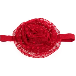 Hellobaby Puantiye Dokulu Tül Puffy Tekli Saç Bandı