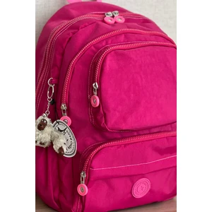 Nemo Bags Fuşya Orta Boy Sırt Çantası Okul Çantası Laptop ve Seyahat Çantası Su Geçirmez Spor