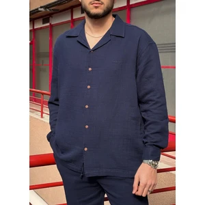 Apaş Yaka, Müslin Bezi, Yazlık&baharlık, Nefes Alan, 100% Pamuk, Oversize Gömlek G11