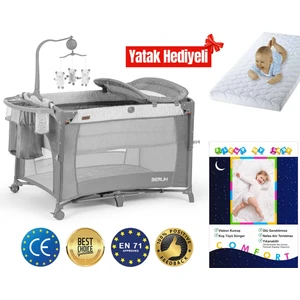 Berlin Anne Yanı Bebek Oyun Parkı Yatak Hediyeli