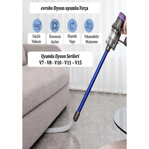 Dyson V7 | V8 | V10 | V11 | V15 Uyumlu Elektrikli Süpürge Için Temizleme Başlığı