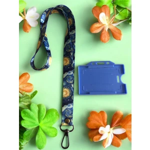 Yıldızlı Gece yorumu staffy yaka ipi ve kartı