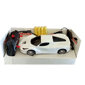 Duman Oyuncak Beyaz Şarjlı Full Fonksiyon Uzaktan Kumandalı Yarış Arabası 1:20 Panter