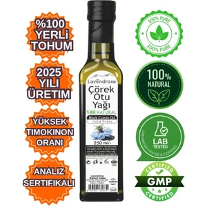 Çörekotu Yağı 250ML - Çörek Otu Yağı 250 ml -%100 Saf ve Doğal Soğuk Sıkım