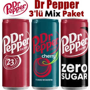 Dr. Pepper 3'lü Mix Paket