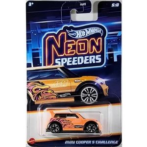 Hot Wheels Neon Speeders Mini Cooper S Challenge JBY96