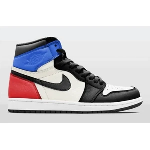 Nıke Aır Jordan 1 Retro Hıgh Red And Black Blue