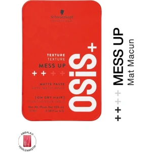 Mess Up Mat Şekillendirici Gum Macun 100 ml