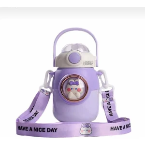 700Ml 316 Paslanmaz çelik Termos özellikli 6-12 saat yalıtımlı Sevimli Matara/Suluk