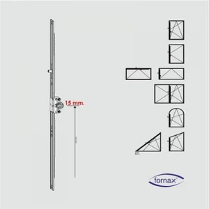 15 mm Göbek Gr:02 885-1300 Çift Açılım Ön Ispanyoleti (Açıklamayı Okumadan Satın Almayınız)