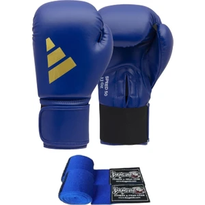 ADISBG50 SPEED50 adidas Boks Eldiveni Kick Boks Muay Thai Boks Eldiveni ve Bandaj 2'li Set