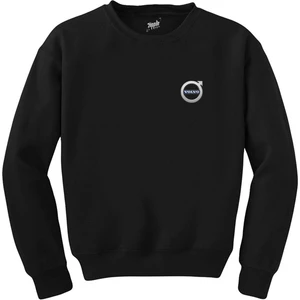 Volvo Logo 2 Siyah Sweatshirt