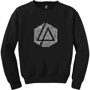 Linkin Park Sleeveless Siyah Sweatshirt