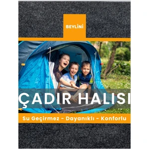 Kamp Matı Çadır Halısı Kaymaz Su Geçirmez Zemin Koruyucu Çadır Içi Dışı Kullanıma Uygun