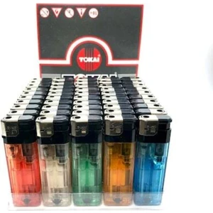 Doldurulabilir Çakmak 50 Adet Rüzgar Geçirmez Hafif Tasarım Kamp İçin Uygun