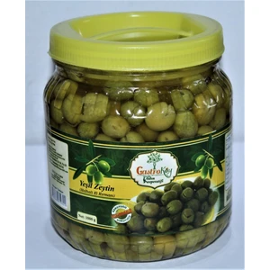 (Hatay) Halhali Yeşil Zeytin-El Kırması 1 kg