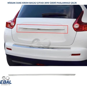 Ebal Oto Nissan Juke Krom Bagaj Çıtası 2010 Üzeri P. Çelik