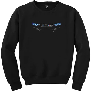 Bmw Series M Power Logo Siyah Sweatshirt