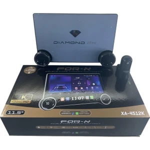 Forx Diamond 2k 11.5'' 4.64 TS18 Işlemci Her Araca Uyumlu Tam Profesyonel Multimedia