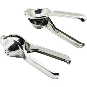 Inox Metal  Limon Sıkacak  Kollu Pres Modeli   20CM-FINDIT