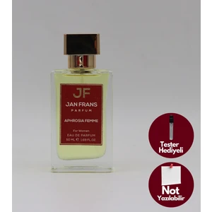 Jf Jan Frans Aphrosia Femme - Aphrosia Femme - Afrodizyaklı Etkili Çiçeksi Vanilya 50 ml Kalıcı Edp Kadın Vanilyalı Parfüm