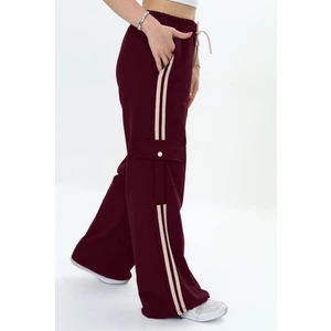 Kız Çocuk %100 Pamuk Kargo Cepli 2 Iplik Stoperli Eşofman Altı – Ayarlanabilir Beliyle Rahat TASARIM-EŞA-001